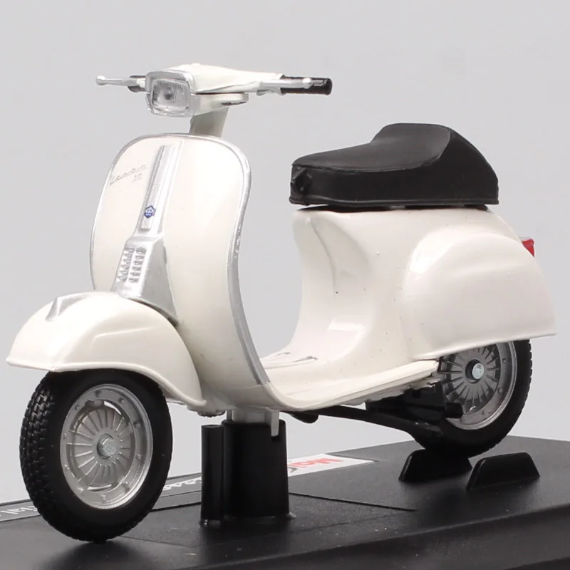 Винтажный скутер Maisto в масштабе 1/18 Piaggio Vespa 50 специальный 1969 мотоцикл литый под