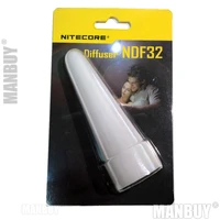 wholesale nitecore ndf32 mm translucent white diffuser cone traffic wand tip lanterna lamp flashlight accessories mh20gtp20r25
