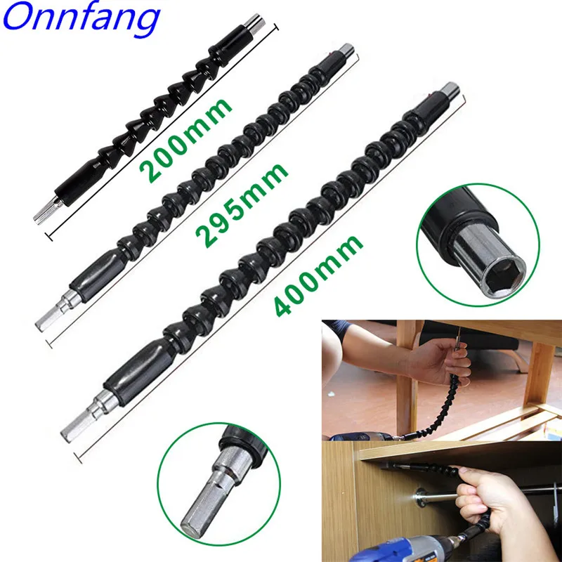 ONNFANG удлинитель с гибким валом держатель сверл для электронной дрели 200/295/400 мм |