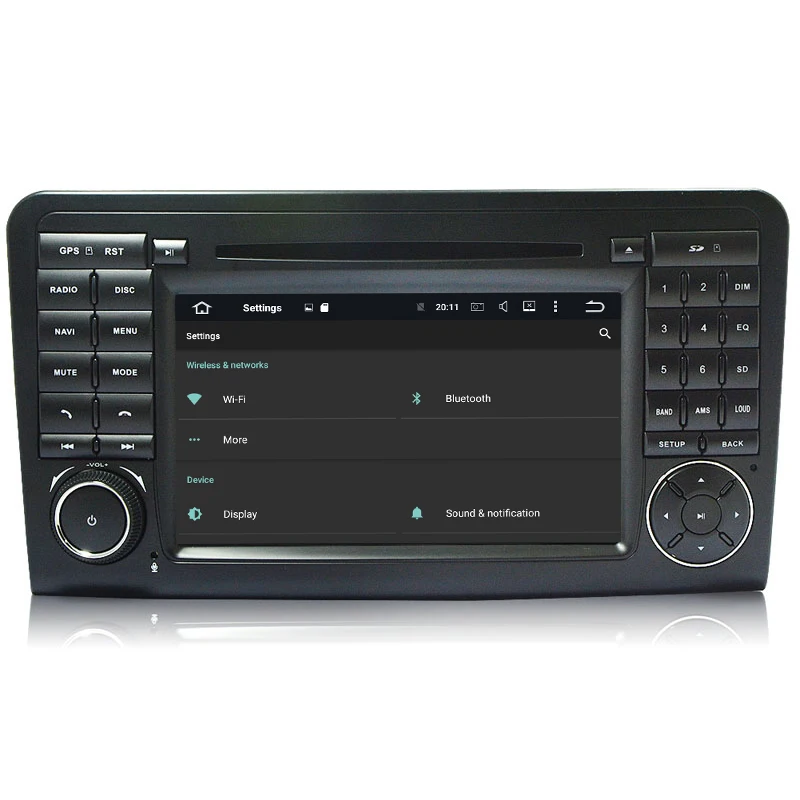 Восьмиядерный Android 10 0 автомобильный dvd плеер для Mercedes Benz GL ML CLASS W164 ML350 ML500 X164 GL320