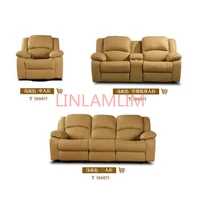 manual electric recliner relax chair theater living room sofa bed functional genuine leather couch nordic modern cinema muebles