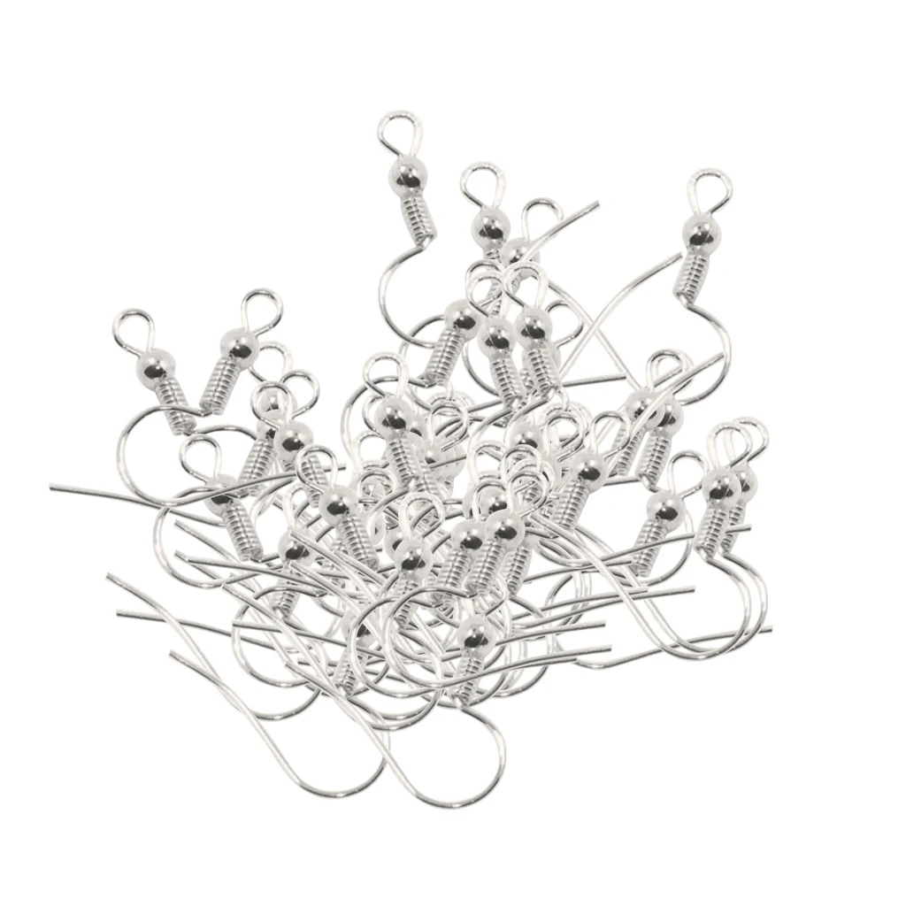 25 пар шариковых & катушечных сережек крючок для рыбы ушной провод DIY Accs|Ювелирная