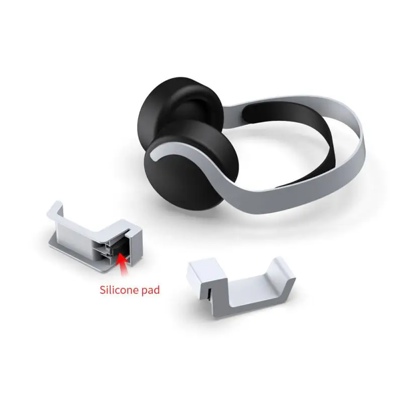 

For PS5 Game Console Hanging Bracket Headset Storage Rack For PS5 Earphone Mounted Hook Holder Mobile Phone Holder Dropshipping