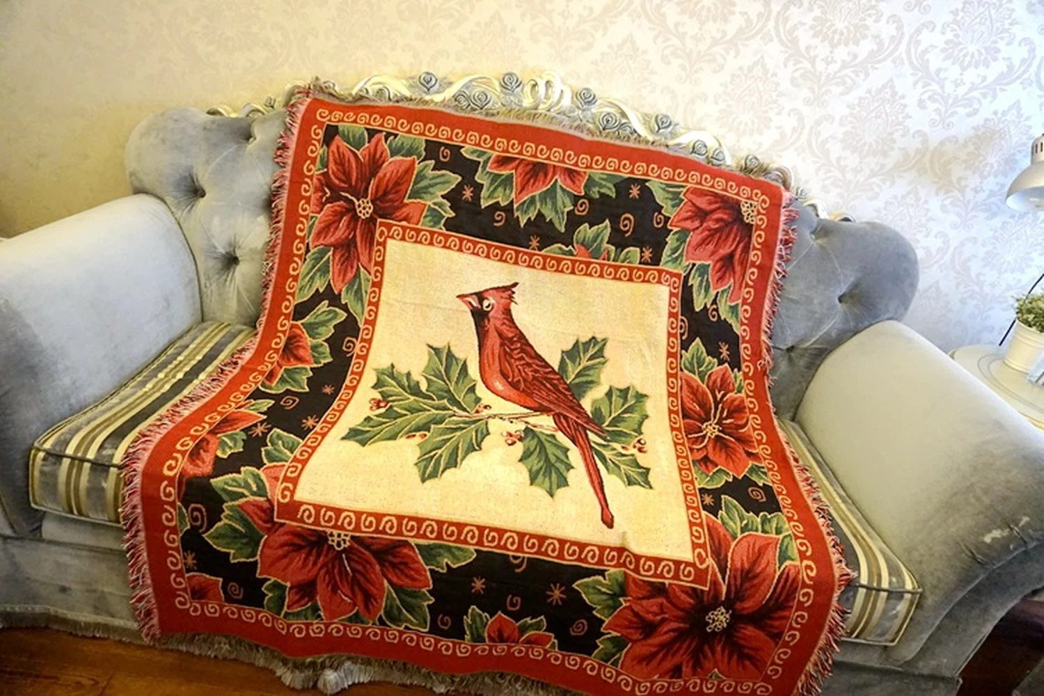 Высококачественное винтажное толстое одеяло многофункциональное двухстороннее