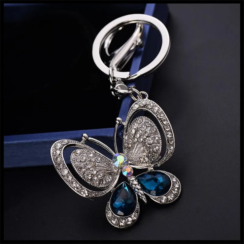 Европа и США новые украшения в виде бабочек автомобильный брелок креативные