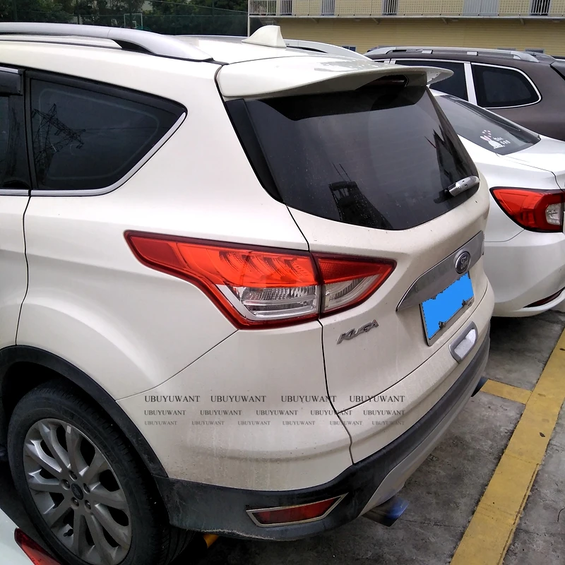 Для Ford Kuga Escape 2013 2014 2015 ABS Материал праймер цвет украшение заднего крыла автомобиля