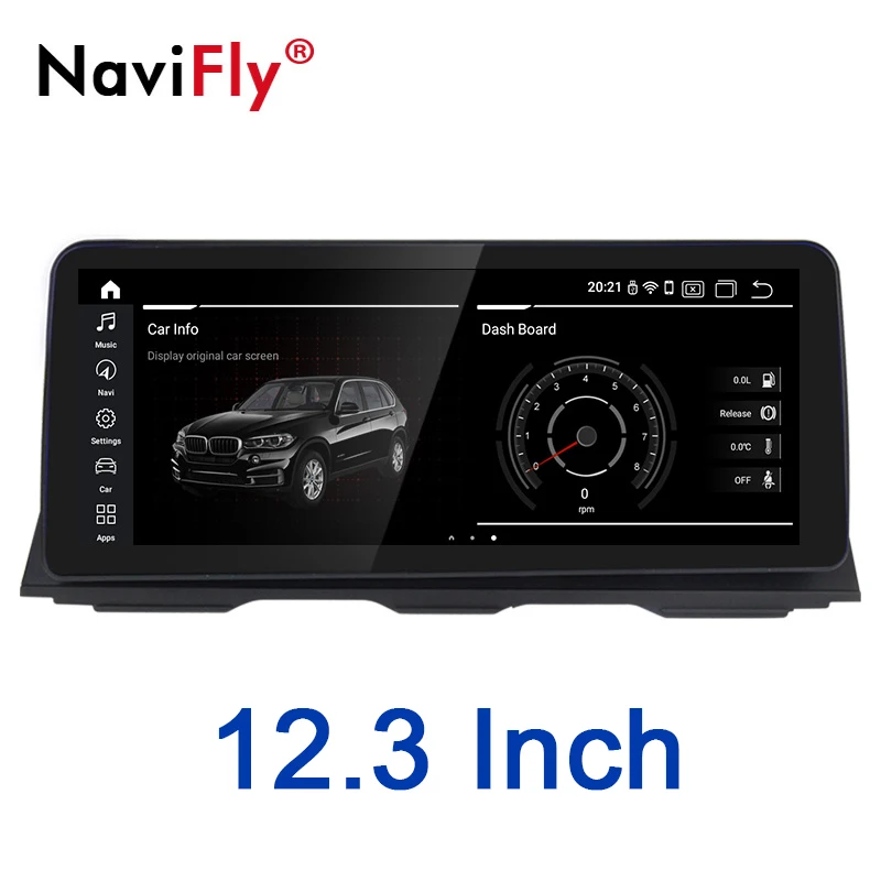 NaviFly автомобильный мультимедийный плеер Автомобильный GPS навигатор для BMW 5 серии