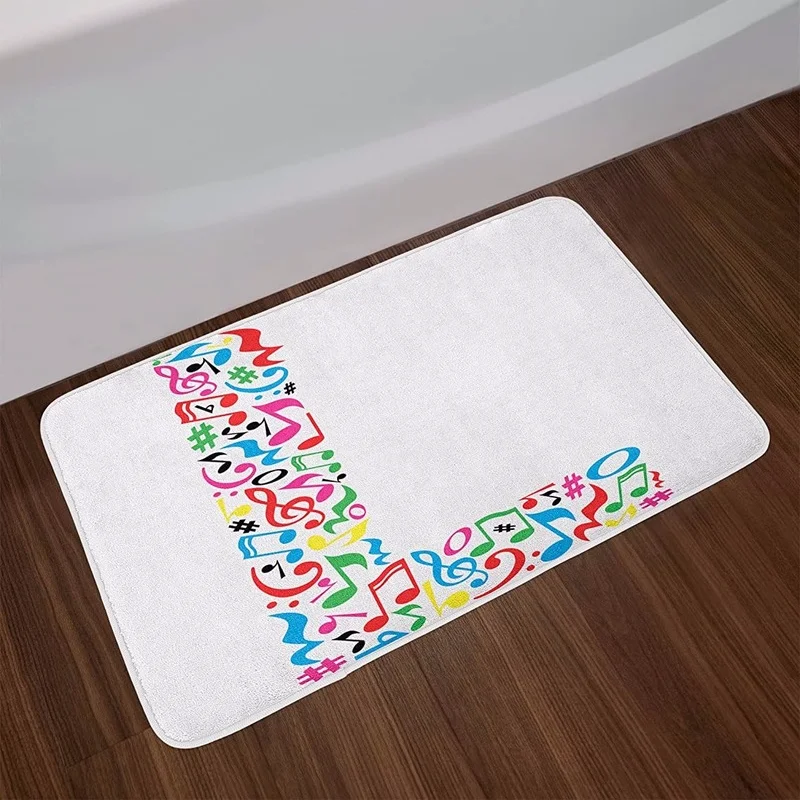 

Cartoon Pattern Carpet Home Living Room Floor Mat Balcony Kitchen Entrance Door Mat Children's Play Carpet Bathroom Non-slip Rug