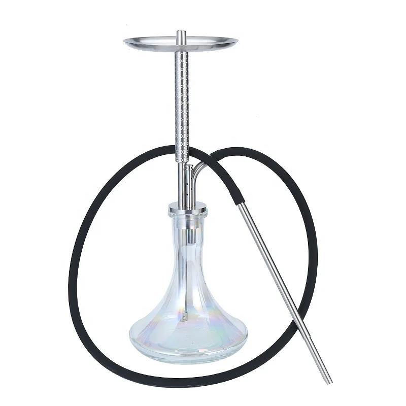 

Russian Hookah 2020New style Stainless Steel Hookah Luxurious Best Quality Shisha MEXANIKA HOOKAH