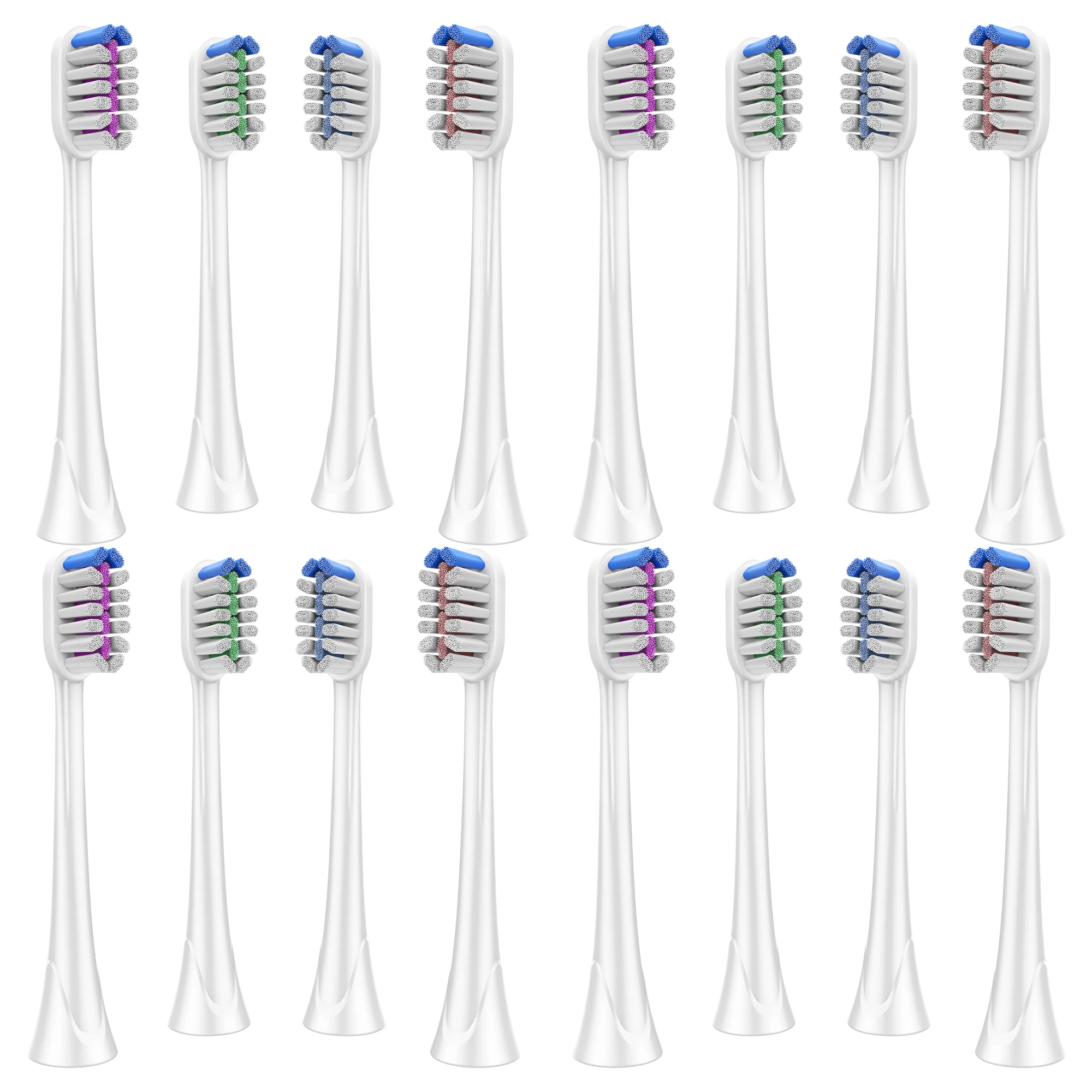 16 шт. сменные головки зубных щеток для Philips Sonicare электрические щетки HX9312 HX9322 HX9331