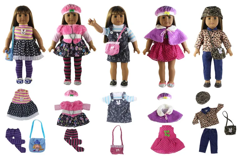 5 шт./комплект юбка принцессы для 18 дюймов ручная работа|Куклы| |