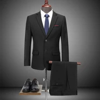 jacketpants 2021 autumn suit male high end custom business blazers two piece slim large size multi color boutique suit men