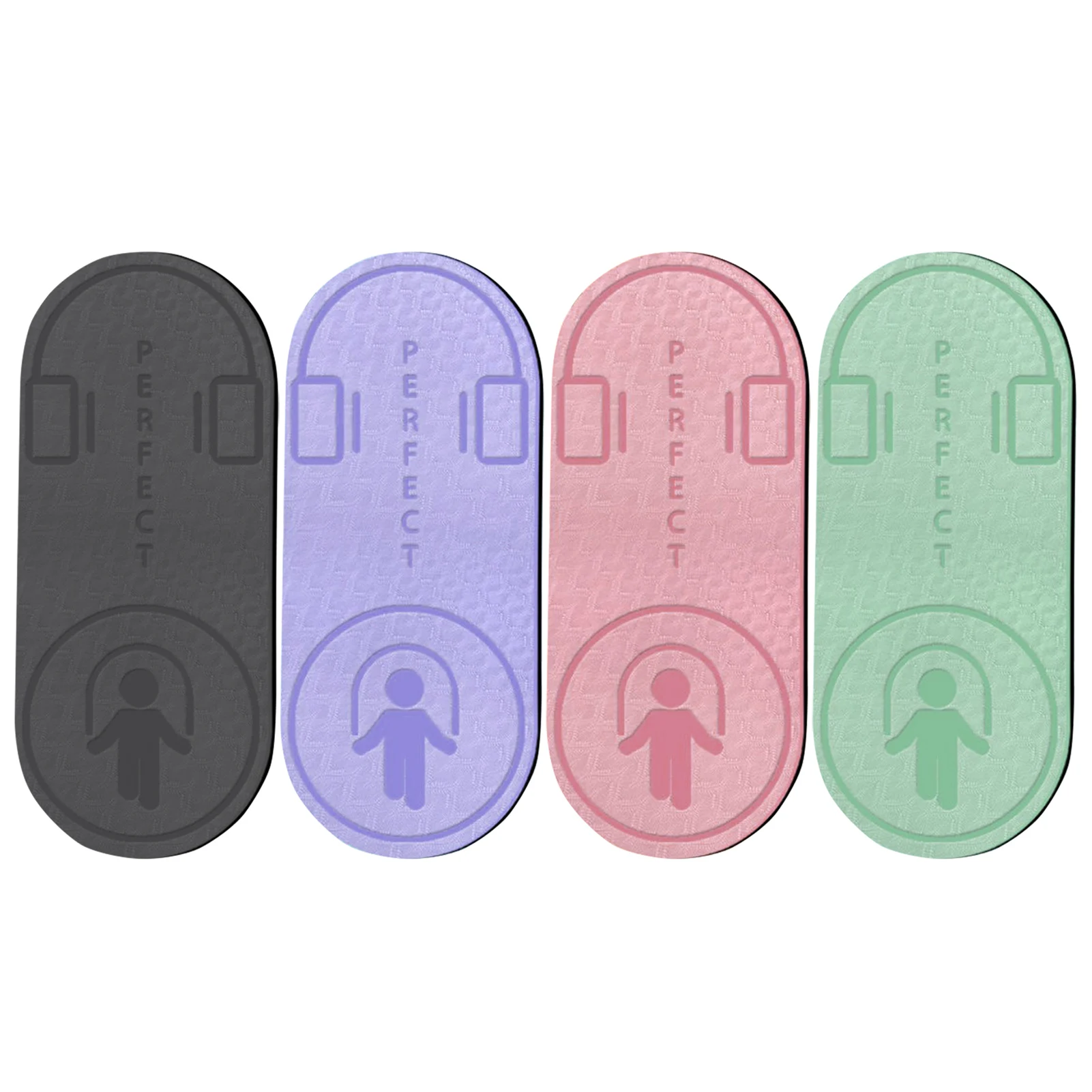 

Non-Slip Mat TPE Yoga Mat Jump Rope Skipping Floor Workouts For Sports Pads Silent Yoga Pad Textured Thick 6mm High Density
