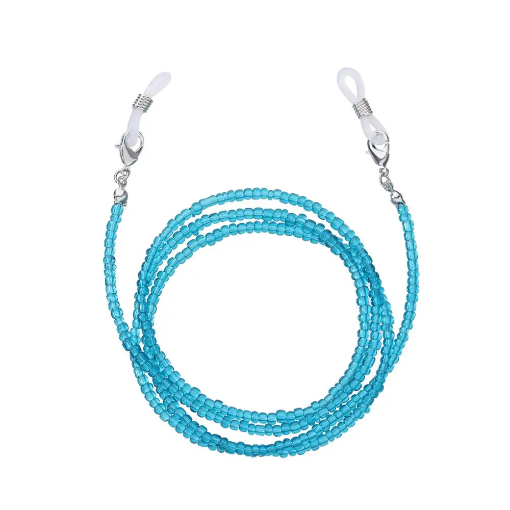 

New Anti-Lost Eyeglass Strap Beaded Mask Chain Fashion Reading Glasses Sunglasses Spectacles Holder Neck Cord