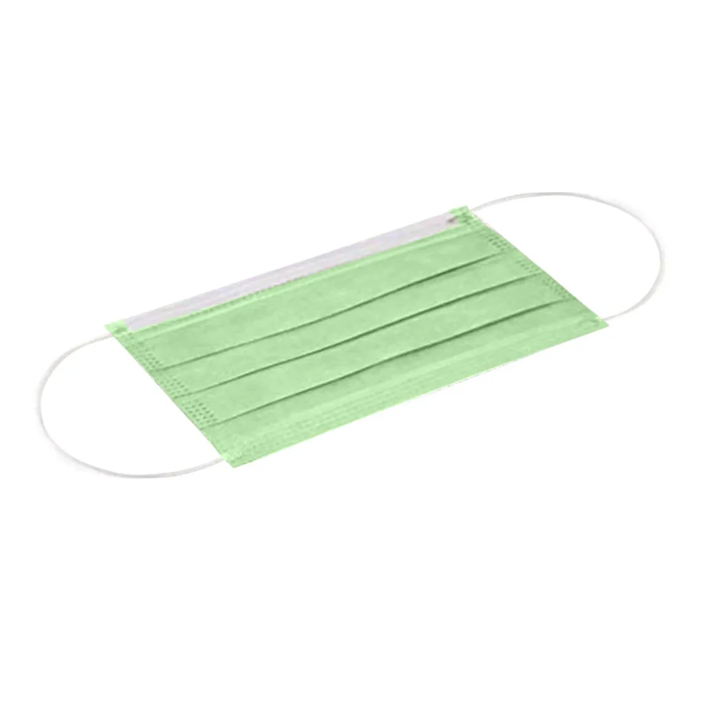 

30PCS Disposable Boy And Girl Colorful Masks For Children 3-Layer Mask Dustproof For Protect Face Against Pollution R6