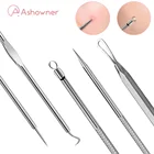 8 шт., иглы для удаления чёрных точек на лице