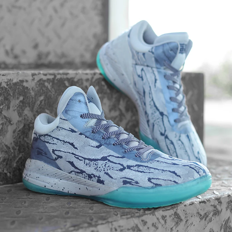 Iverson/Баскетбольная обувь сезон осень зима низкая детская для мальчиков дышащие