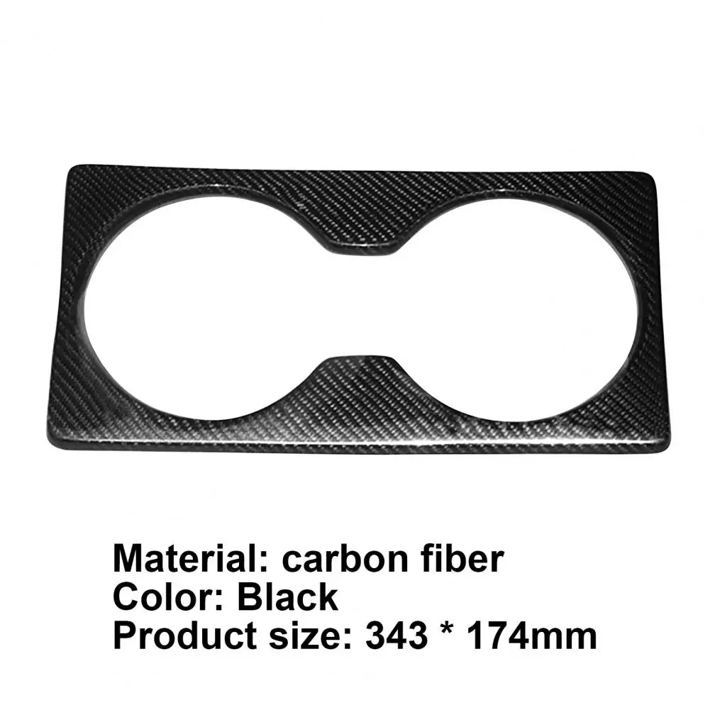 

Hot Sales Audio Panel Frame Cover Precise Fine Workmanship Black Carbon Fiber Car Rear Audio Panel Trim for Nissan GT-R35 2008