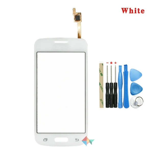 Высокое качество 4," для samsung Galaxy Star 2 Plus SM-G350E G350E ЖК-экран+ код отслеживания - Цвет: Only White Touch