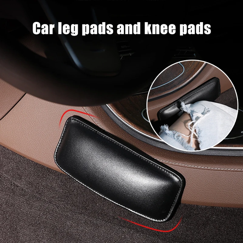 

Car Leg Knee Pad Leg Bolster Center Control Door Arm Rest Mount Support Cushion Protection Pad Car Styling