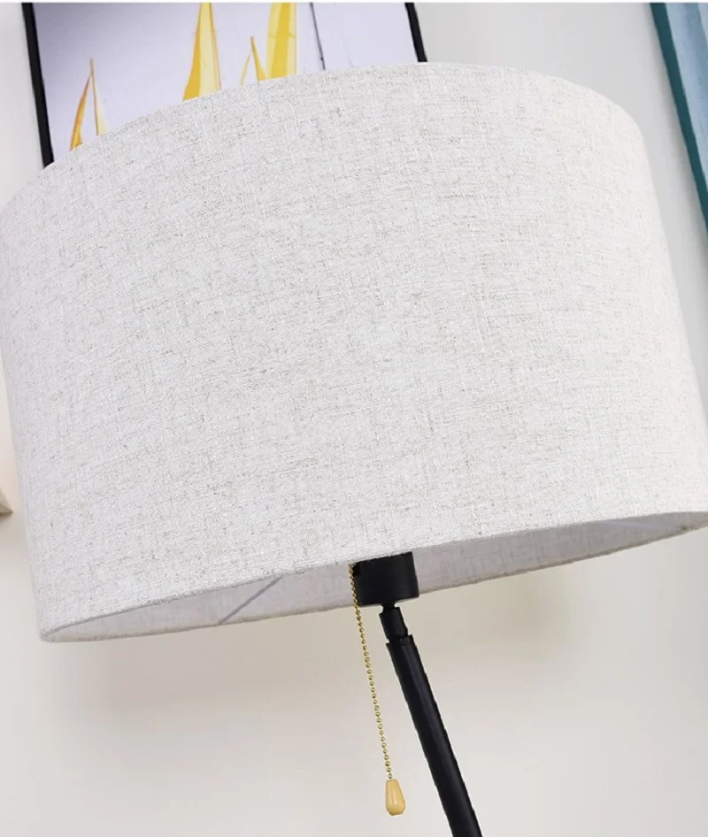 Nordic Modern Wood and Iron Floor lamp Light LED E27 for living room dining bedroom hotel project | Лампы и освещение