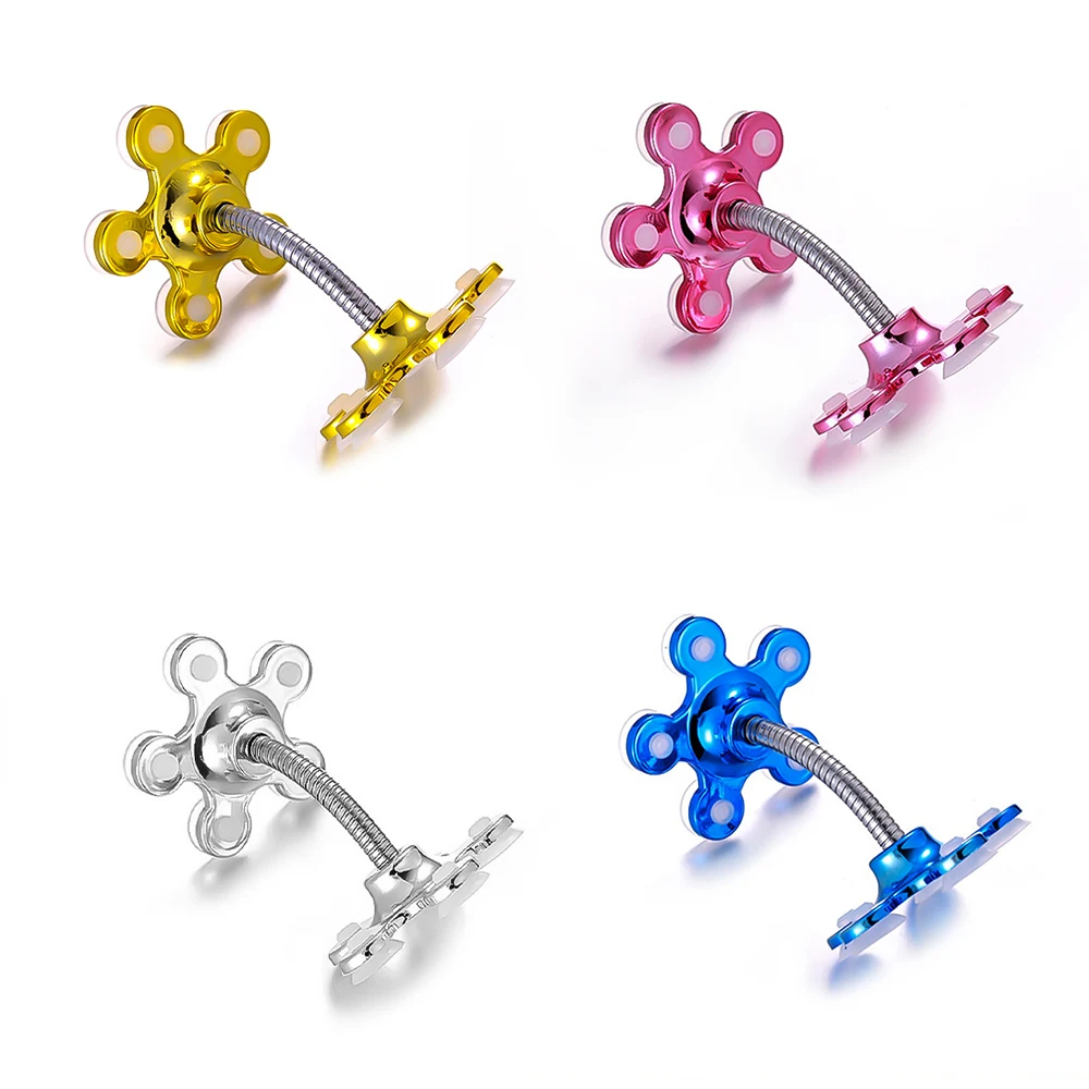 Автомобильный модный телефон на присоске с креплением в форме цветка Подставка