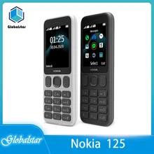 Nokia 125（2020） refurbished Original  125 FM Radio Dual SIM Cards Good Quality Unlocked Mobile Phone refurbished Free shipping