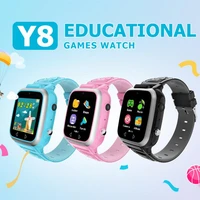 y8 kids smart watch music game smartwatch pedometer dual camera children mp3 music smart watch children gift smartwatch