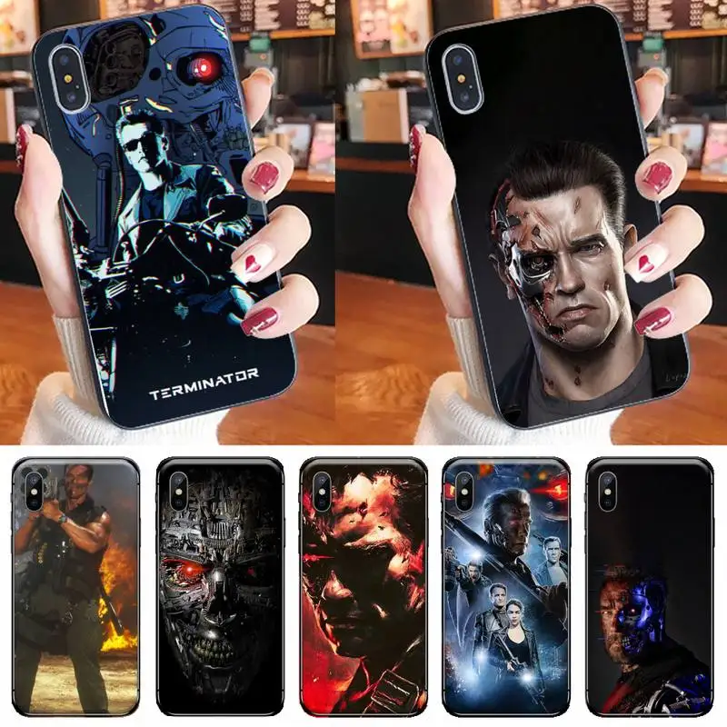 

Чехол для телефона Terminator Schwarzenegger для iPhone 11 12 mini pro XS MAX 8 7 6 6S Plus X 5S SE 2020 XR