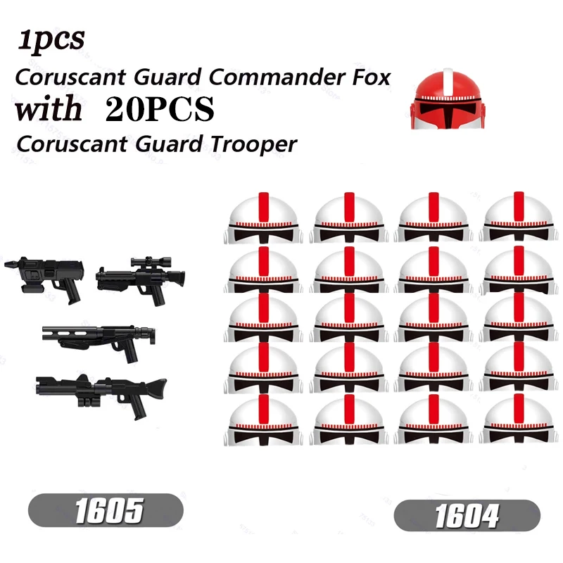 

21 шт./лот военные фигурки звезд, строительные блоки, совместимые с кирпичами, оружие, 501-й американский фильм, игрушки для детей