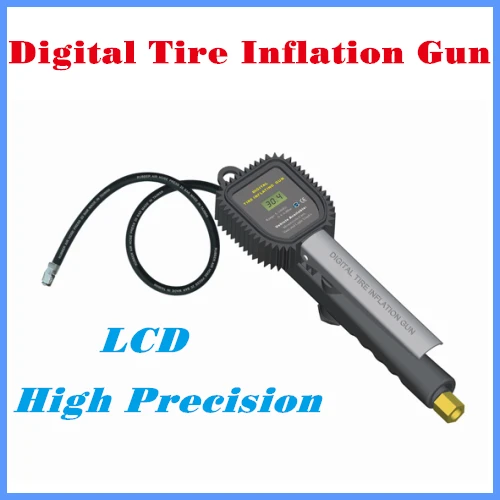 ЖК-дисплей Цифровой Пистолет для подкачки шин Тесты er накачки шин/сдутом