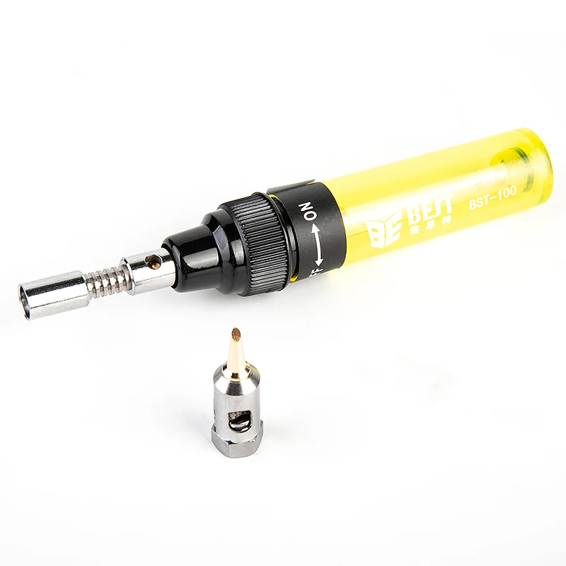 Случайный цвет лучшая ручка Газовый паяльник надувной Утюг чистый бутан 1300