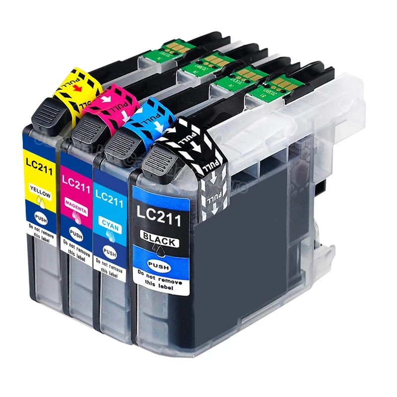 LC211 8pac 2b + 2c 2 м 2y картридж для Brother DCP-J963N-W/B/DCP-J962N/DCP-J968N-B J762N/J562N/J968N-W/B/J767N/J567N |