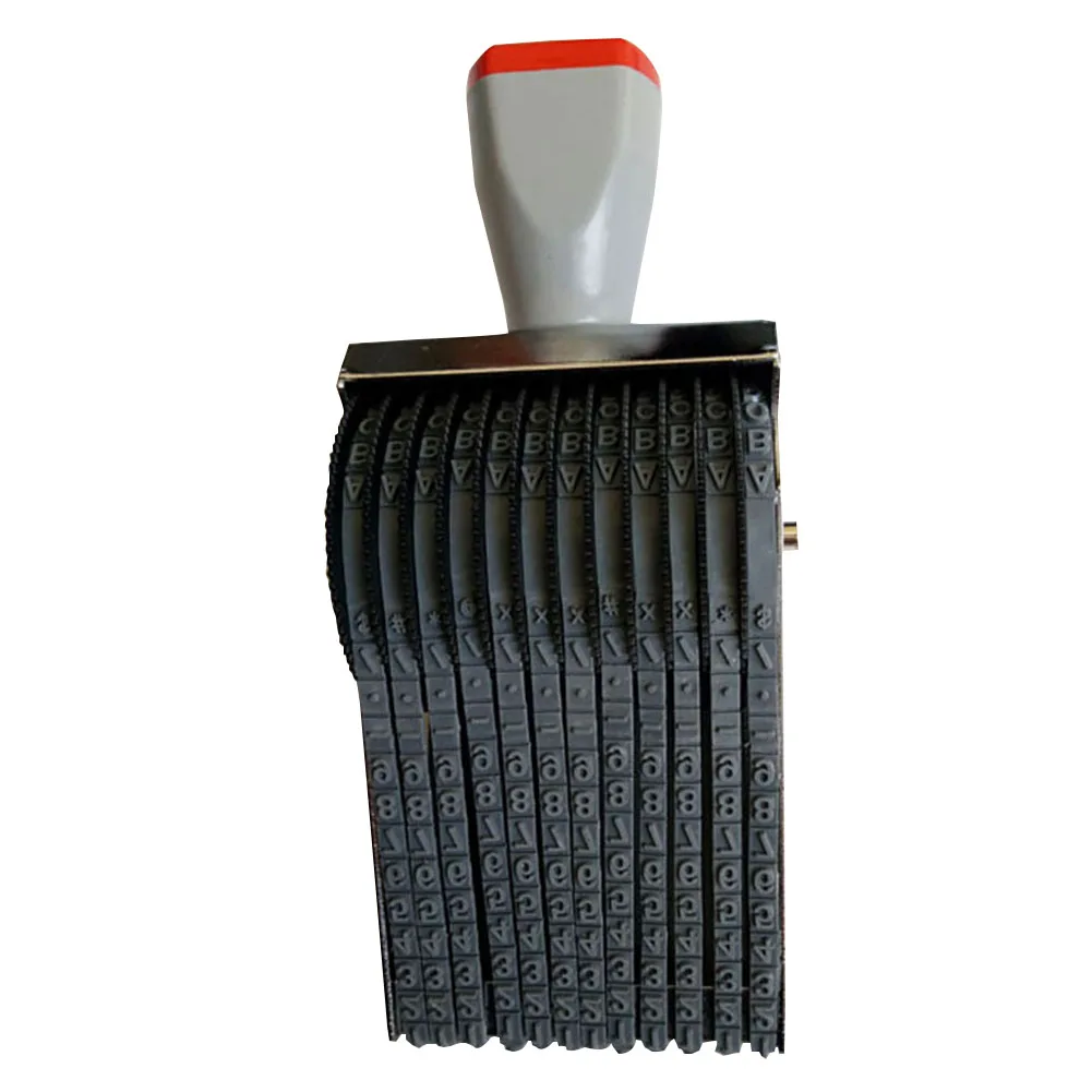 Штампованный штамп Регулируемый Номер прочный Скрапбукинг многоцелевой