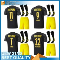 2021 top thai best quality soccer jerseys 2022 custom dortmund jersey free shipping kids best sale sock 2021 bvb men t shirt