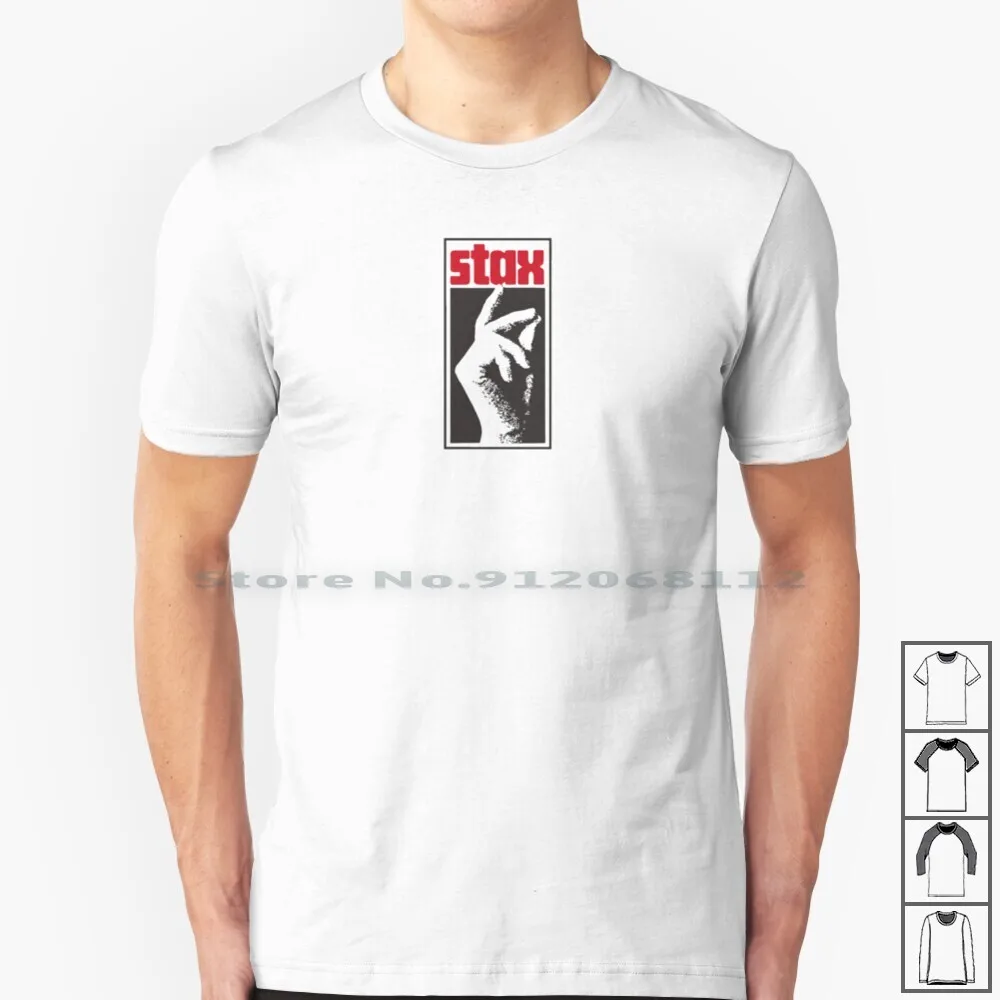 Stax Record T Shirt 100% Cotton Stax Motown Funk Soul Music Northern Soul Records Ska Mod Revival Trojan Mod Music Walt Jabsco