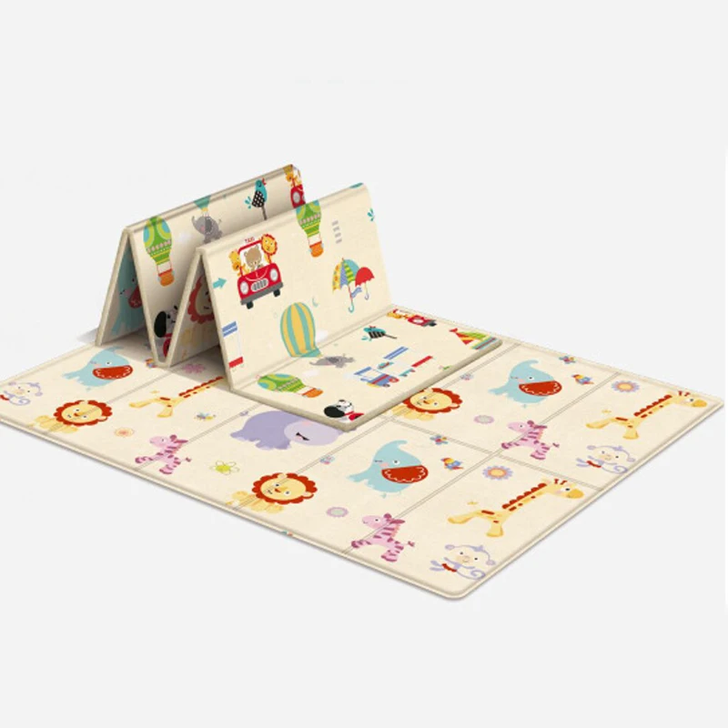 

Foldable Waterproof Baby Play Mat Puzzle Educational Children's Carpet in the Nursery Climbing Pad Kids Rug Activitys Games Toys