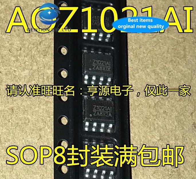 Новинка 100%, оригинальный стабилизатор AOZ1021AI SOP8 AOZ1021 с шелковым экраном Z1021AI Z1021A1, переключатель IC, 30 шт.