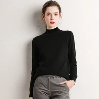 Women Sweater 2020 New O-neck Female Long-sleeved Knitted Pullover Jumper Pull Femme Clothes White Slim Thin Casual Womenswear