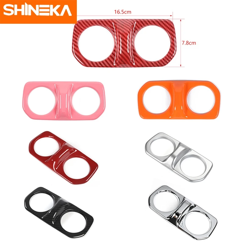 SHINEKA Автомобильный Вентилятор заднего кондиционера на выходе украшения крышка