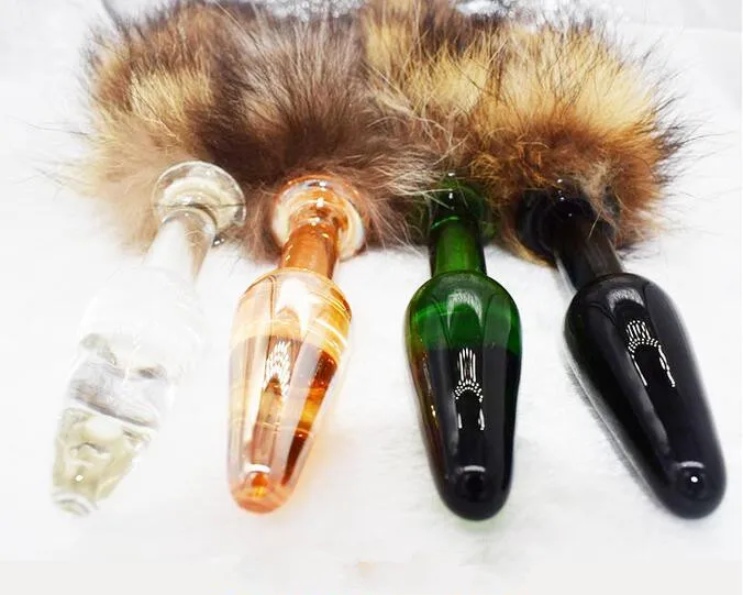 Секс-товары для взрослых Сексуальная Силиконовая Анальная пробка с лисьим