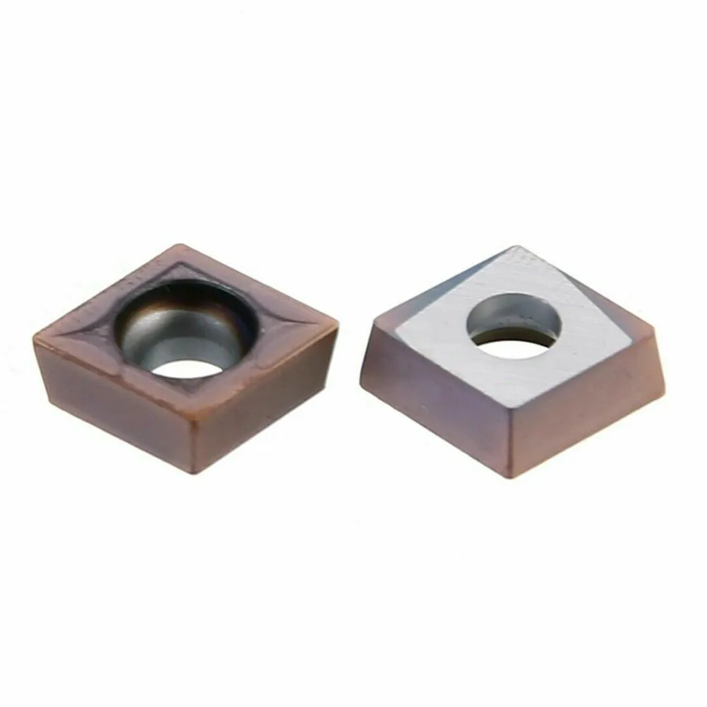 

10pcs Carbide Lathe Blade CCMT09T308 BP1125 CCMT32.52 Lathe Blade Indexable Carbide Inserts Turning Tool Accessories