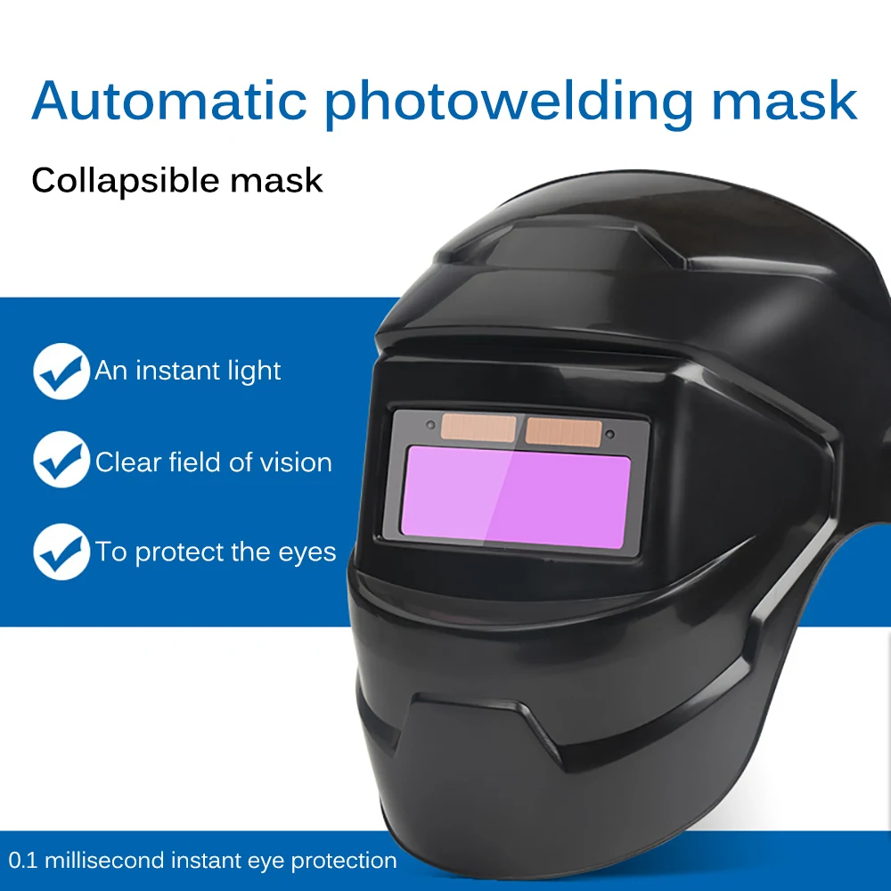 

Auto Darkening Adjustable Range 4/9-13 MIG MMA Arc Welding Mask Electric Welding Mask Helmet Welding Lens For Welding Machine