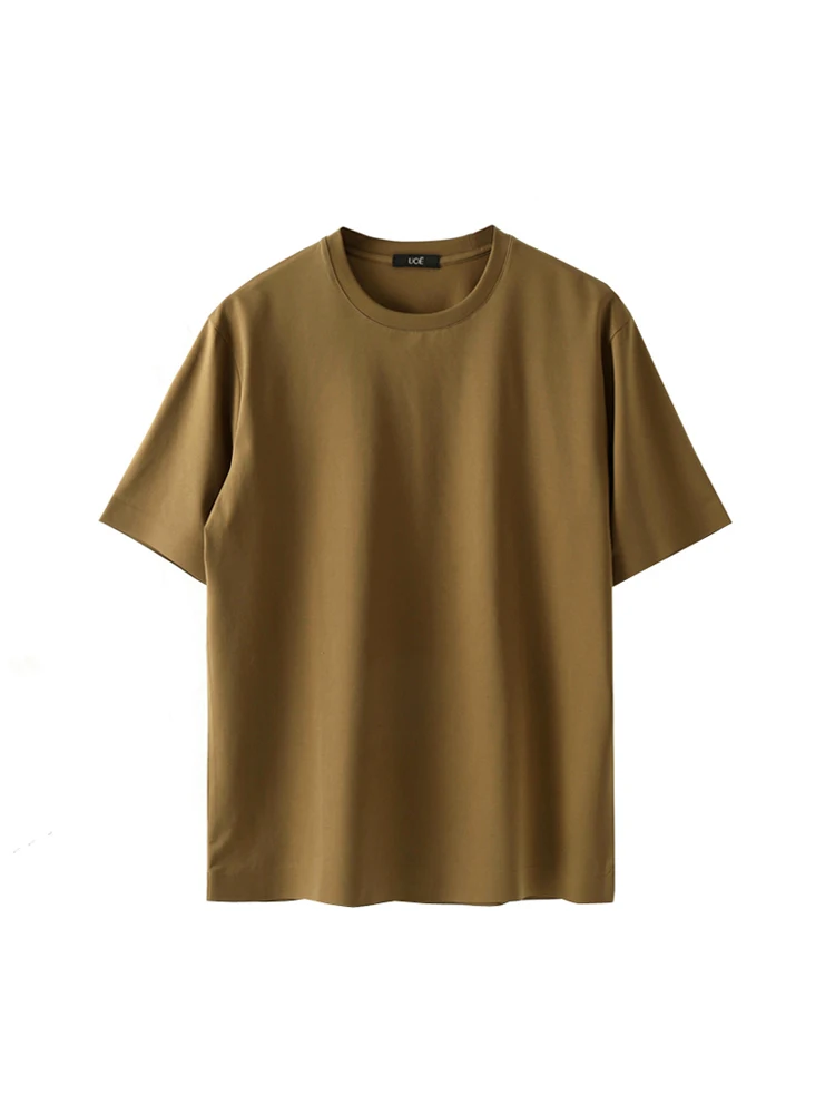 

Basic cotton t-shirt male summer new pure color t-shirt 5 color casual loose t-shirt round collar top grade male shirt