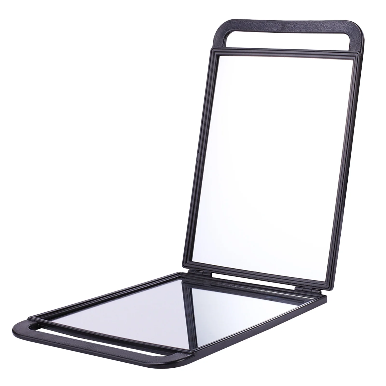Professional Handheld Mirror with Handle Salon Barbers Hairdressers Folding Foldable Hair Colouring Mirror