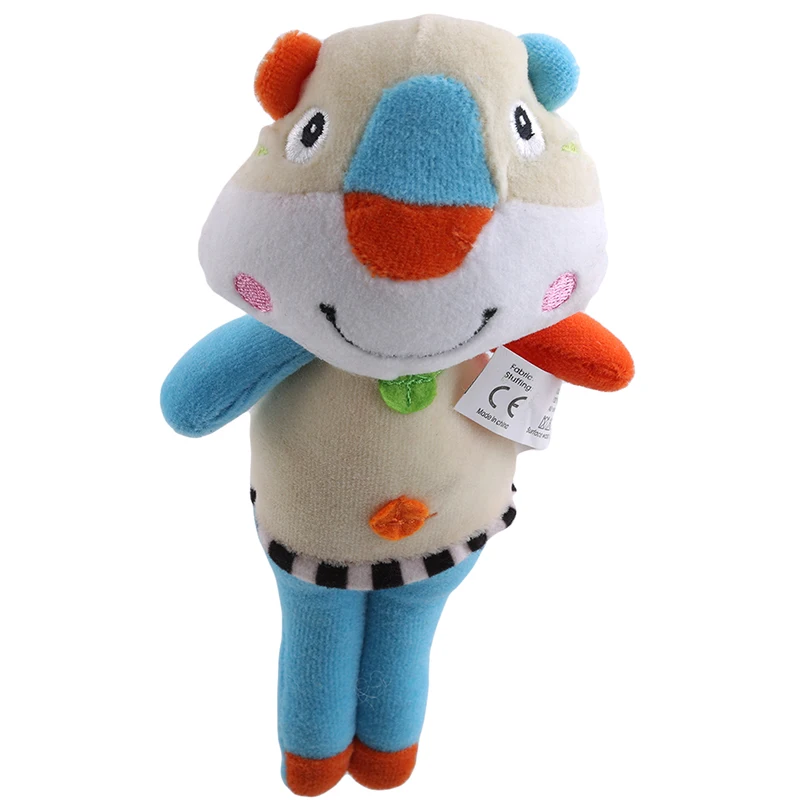 Cartoon Cute Newborn Baby Toys Animal Tiger And Bear Hand Bell Development Bed Toy For Best Gift | Игрушки и хобби