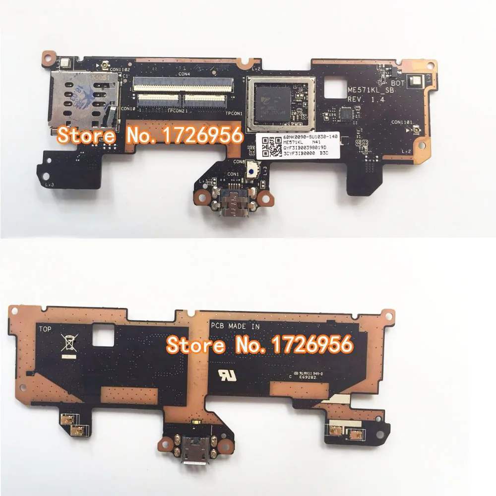 Оригинальное зарядное устройство для Nexus 7 ME571KL USB плата сенсорного управления