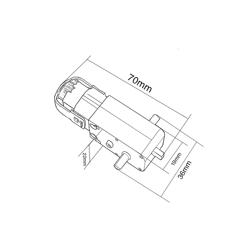 2 шт TT Мотор умный автомобиль робот мотор-редуктор для Arduino пульт дистанционного