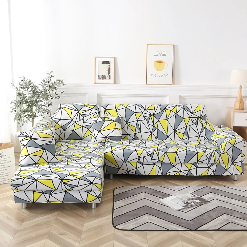 Г-образный эластичные чехлы для диванов чехлов диванных Гостиная спандекс