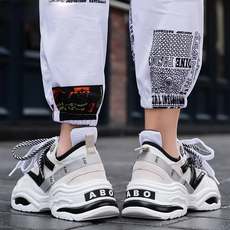 

2021 Harajuku Fall Retro Sneakers Men's Breathable Mesh Casual Shoes Men's Comfortable Fashion Couple Sports Shoes Running Shoes